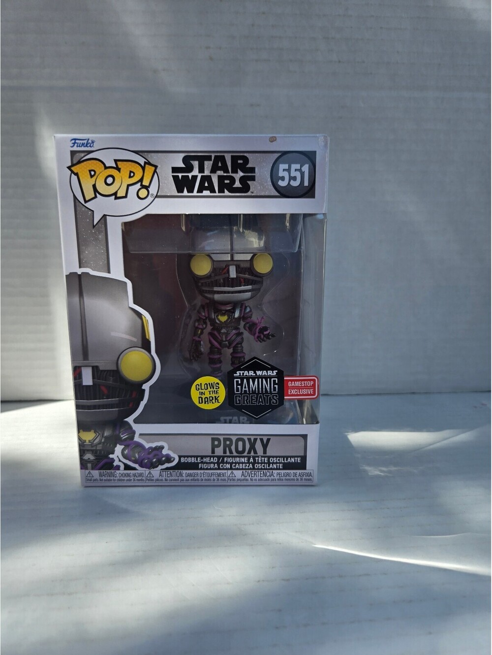 Funko Pop! Star Wars Proxy 551 Gaming Greats Collectible Figure - Very Good